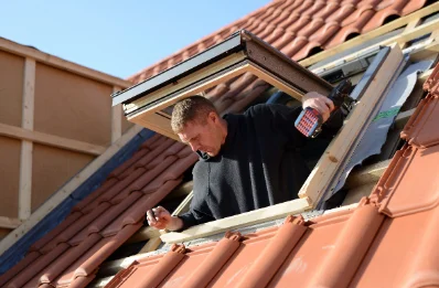 Pose de fenêtres de toit Velux à Vernioz